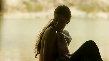 Lola Zackow and Madeleine Martin lesbian scene Dystopia