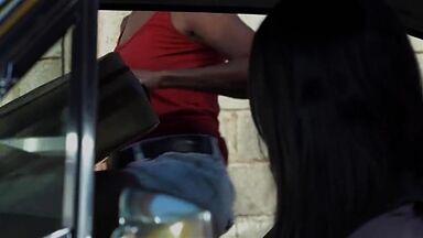 Mariana Nunes and Mari Peixoto lesbic sex in Blaxploitation: A Rainha Negra