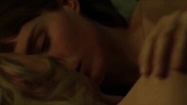 Rooney Mara and Cate Blanchett lesbic scene Carol (2015)
