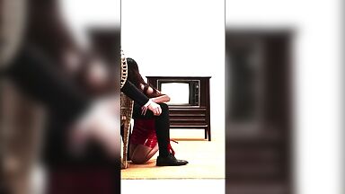 Hot domination and submission scene