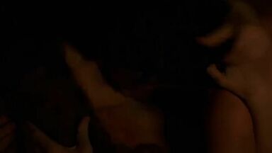 Fiona Shaw sexy scene in Mountains of the Moon