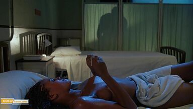 Hot black girl taken in clinic