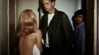 Blonde tied-up naked