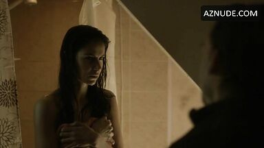 Harrasing the naked teen