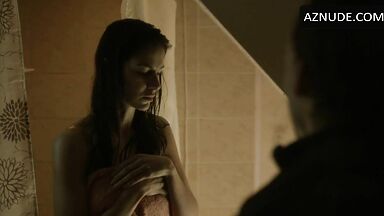 Harrasing the naked teen