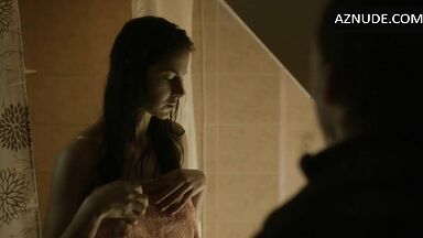 Harrasing the naked teen