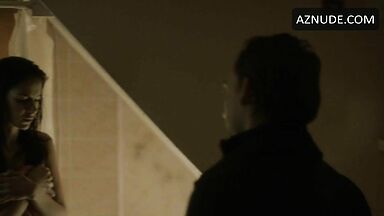 Harrasing the naked teen