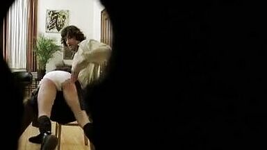 Spanking the teen girl