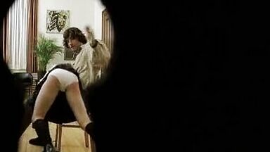 Spanking the teen girl