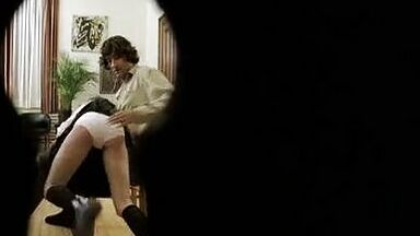 Spanking the teen girl