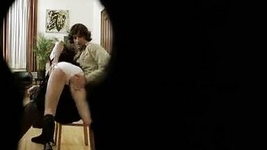 Spanking the teen girl