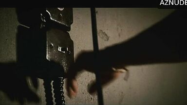 Gia Mantegna tortured in And Soon The Darkness