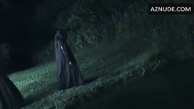 Helga Line naked in Horror Rises From The Tomb