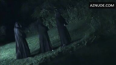 Helga Line naked in Horror Rises From The Tomb