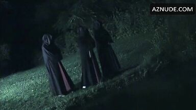 Helga Line naked in Horror Rises From The Tomb