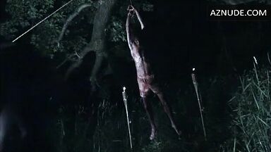 Helga Line naked in Horror Rises From The Tomb