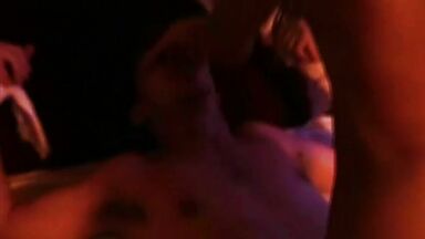 Male submission scene