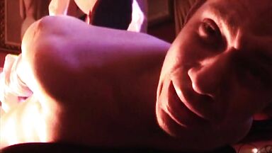 Male submission scene