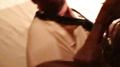 Male submission scene