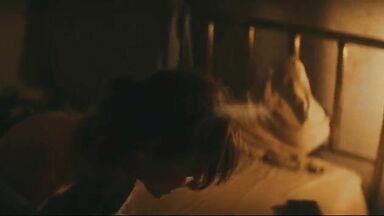 Maya Hawke naked in movie Wildcat (2024)