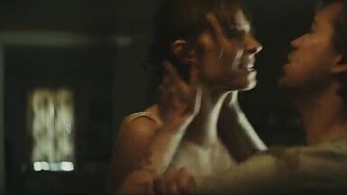 Maya Hawke naked in movie Wildcat (2024)