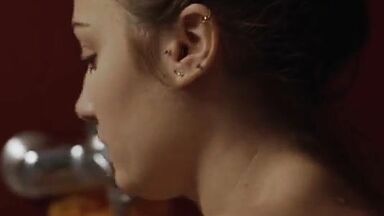 Interracial hot scene