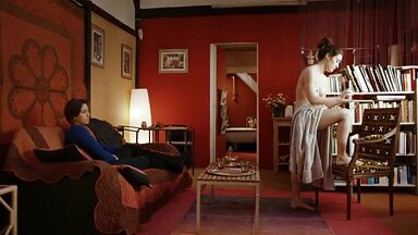 Interracial hot scene