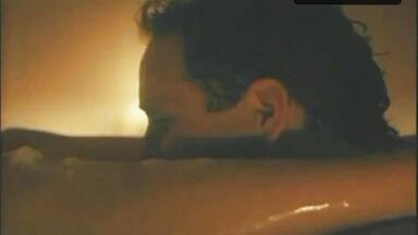 Big titted girl in shower