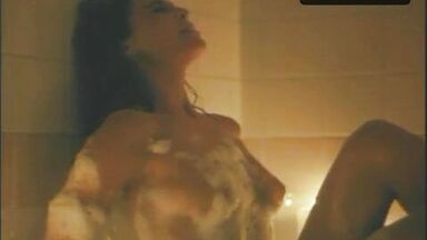 Big titted girl in shower