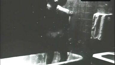 Big titted girl in shower