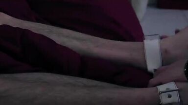 Tied her lover to the bed