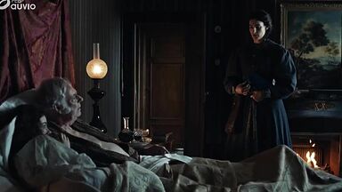 Sexy teen next to old guy