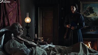 Sexy teen next to old guy