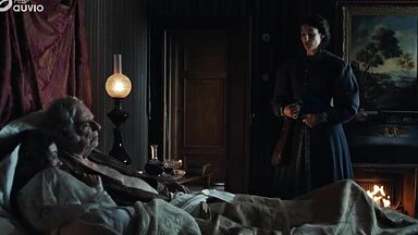 Sexy teen next to old guy