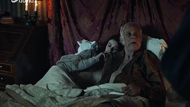 Sexy teen next to old guy