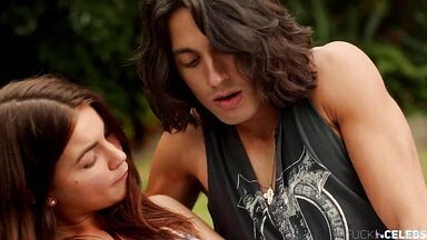 Multiple teens enjoying sex