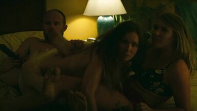 Threesome with teens interrupted