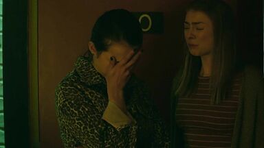 Threesome with teens interrupted