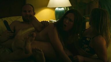 Threesome with teens interrupted