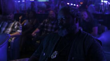 Strippers in dance club