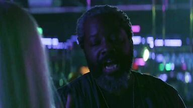 Strippers in dance club