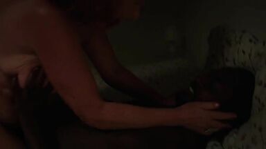 Old lady with black dick