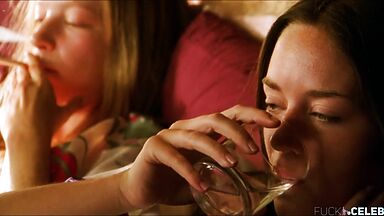 Emily Blunt and Natalie Press lesbic romance in My Summer of Love