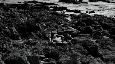 Erotic scene from artistic movie