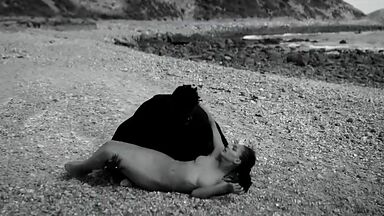 Erotic scene from artistic movie