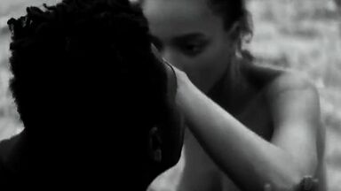 Erotic scene from artistic movie