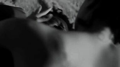 Erotic scene from artistic movie