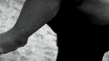 Erotic scene from artistic movie