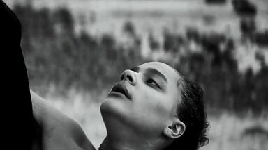 Erotic scene from artistic movie