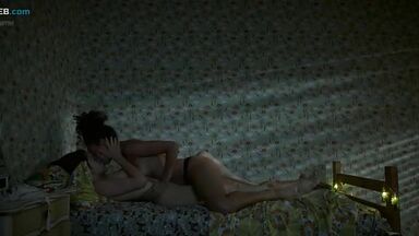 Amazingly hot teen lesbic scene